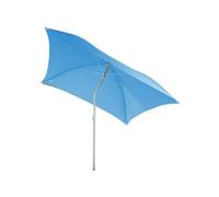 Neka - Parasol de plage carré Hélenie - L. 171 x l. 171 cm - Bleu clair