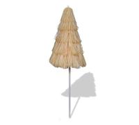Parasol de Plage Inclinable Style Hawaii, 1,8 m | 5 tapis individuels,structure acier enduit de poudre,housse et doublure polyester,jardin,piscine,hôtel,restaurant,bar de
