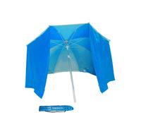 Parasol de plage - MARBUENO - SUMMER 10112A - Ø 180 cm - Bleu - Aluminium/Nylon