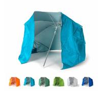 Parasol de plage pliable portable léger aluminium tente 160 cm Piuma