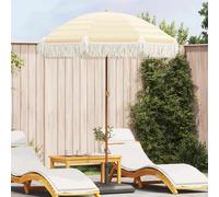 Parasol de plage Polyester et Acier soleil d'extérieur Ombre Jardin vidaXL vidaX
