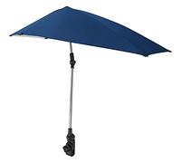 Parasol de plage réglable, pivotant à 360 degrés avec pince universelle, idéal pour chaise de plage