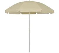 Parasol de plage jaune sable 240 cm