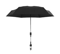 Parasol de poussette pour bébé, 90 cm, grand parasol UV pour poussette, pare-soleil de poussette à 360 ° avec pince de fixation réglable, parapluie de poussette 2 en 1 à clip, parasol pour