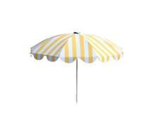 Parasol de Protection Portable à Hauteur réglable UPF50, for Les scènes Plage Patio Jardin Cour (Base Non Incluse)(Yellowish White)