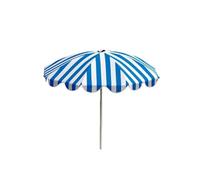 Parasol de Protection Portable à Hauteur réglable UPF50, for Les scènes Plage Patio Jardin Cour (Base Non Incluse)(Blue-White)