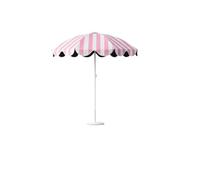 Parasol de Protection Portable à Hauteur réglable UPF50, for Les scènes Plage Patio Jardin Cour (Base Non Incluse)(Pinkish White)