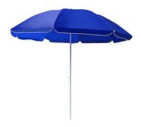 Parasol de Soleil à Plusieurs usagers, Parapluie de Patio Rond de 6 Pieds / 1,8 m, Parapluie du du marché avec manivelle, Parapluie de Table en Plein air, Parapluie de la lumière de la Pluie pour