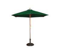 Parasol de Terrasse à Poulie Vert Professionnel de 2,5 m Bolero Crème