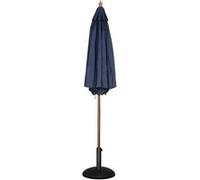 Parasol de Terrasse Professionnel Ø2520 mm Bleu Marine à Poulie Bolero 1 G