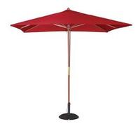 Parasol de Terrasse Professionnel Carré à Poulie Rouge Bolero 9 G