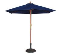Parasol de Terrasse Professionnel de 2,5 m Bleu Marine à Poulie - Bolero