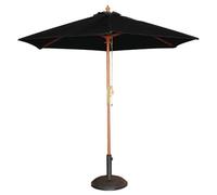 Bolero CB514 Parasol rond Noir Diamètre 2,5 m