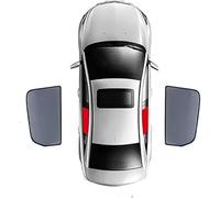 Parasol De Voiture pour Kia Sorento Um 2015-2020 Pare-Soleil De Lunette Latérale Avant Arrière Rideau De Visière en Nylon Magnétique Personnalisé, Black-2PCS-Rear, AII