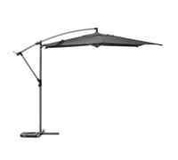 Hespéride - Parasol déporté Rond Manoa Ardoise & Graphite
