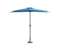 Parasol demi lune - bleu