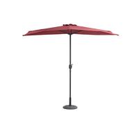 Parasol demi lune - rouge