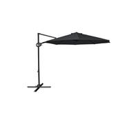 Parasol déporté - 300 cm Anthracite/Gris - Soleas