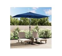 Parasol deporte 300 x 200 rectangulaire mat en metal toile en polyester