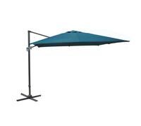 Proloisirs - Parasol déporté en aluminium 3x4m Dom Bleu Bleu G