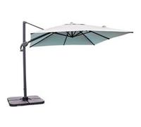 Parasol Déporté à Manivelle "Sevilla" 250cm Gris Gris G