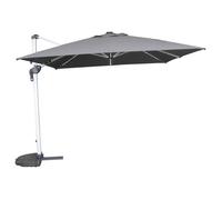 Parasol Déporté Droit Carré Equador Ardoise Avec Led 3 X 3 M - Hespéride Multicolore