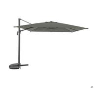 Parasol déporté carré inclinable Melhia 3x3 m vert laurier - Hespéride