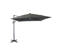 Parasol déporté led solaire - Roma - L.2,7 x l.2,7 m