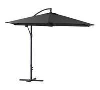 Parasol déporté "Ilios" - Noir Noir. G