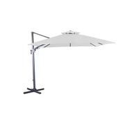 Proloisirs - Parasol déporté inclinable et orientable Bioclim 3 x 3 m ecru Ecru G