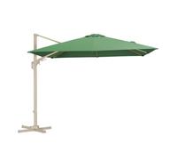 Parasol déporté inclinable mât crème - NH - L.3 x l.3 m