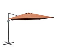 Parasol déporté NH - Aluminium - 3x4 - Sienne