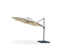 Parasol Déporté Jardin Ø350 cm - Rotatif 360°, Toile Polyester - Parasol de Terrasse, Balcon, Piscine KZ GARDEN