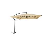 Happy Garden Parasol déporté Molokai Carré 2,7 x 2,7 m Beige