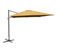Parasol déporté NH 3 x 4 m en Aluminium - Toile inclinable - curry