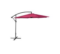 Happy Garden - Parasol déporté oahu rond 3,50m de diamètre fuchsia - Rose
