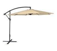 Parasol déporté OAHU rond 3m de diamètre beige Beige G