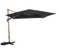 Parasol Déporté Orientable 3 X 3 M Manado Gris