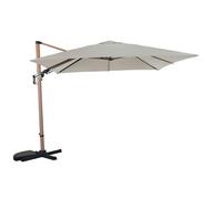 Parasol déporté orientable - Look Bois - L.3 x l.3 m