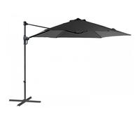 Parasol déporté PROLOISIRS Push Up ⌀ 300 cm - Gris