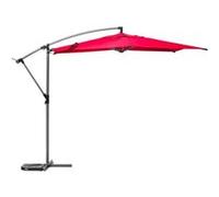 Hespéride - Parasol déporté rond Manoa Grenade et Graphite