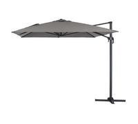 Parasol déporté Sun 4 - 3 x 4 m - Gris