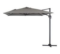 Parasol déporté Sun 4 - 3 x 4 m - Gris Gris. G