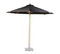 Parasol Design en Bois "Naxos" 300cm Noir