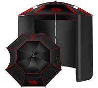 Parasol d'extérieur 6 Pieds extérieur 360 ° Parapluie de Protection Solaire Universel, Parasol de pêche en Tissu Oxford épaissi, Tissu de Type Crochet 2 m/