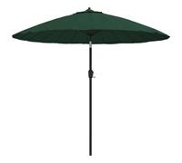 Parasol D'extérieur Avec Mât En Aluminium 270 Cm Vert Helloshop26 02_0008224 Multicolore