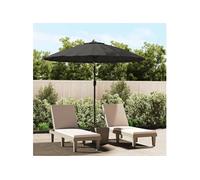 Parasol d'Extérieur avec Mât en Aluminium, Pare-soleil de Patio, Abri de Soleil, Parasol de Plage Jardin Terrasse, 47306