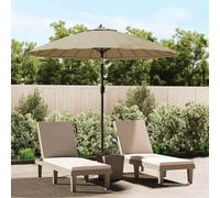 Parasol d'Extérieur avec Mât en Aluminium Pare-soleil Jardin Anthracite vidaXL