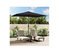 Parasol d'Extérieur avec Mât en Métal, Pare-soleil de Patio, Abri de Soleil, Parasol de Plage Jardin Terrasse Balcon, 47128