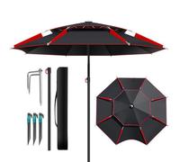 Parasol D'extérieur, Parasol D'extérieur,Parasol De Marché Robuste - Grand Parasol Pour La Pêche, Parasol De Pêche Rond Pour Terrasse, Patio